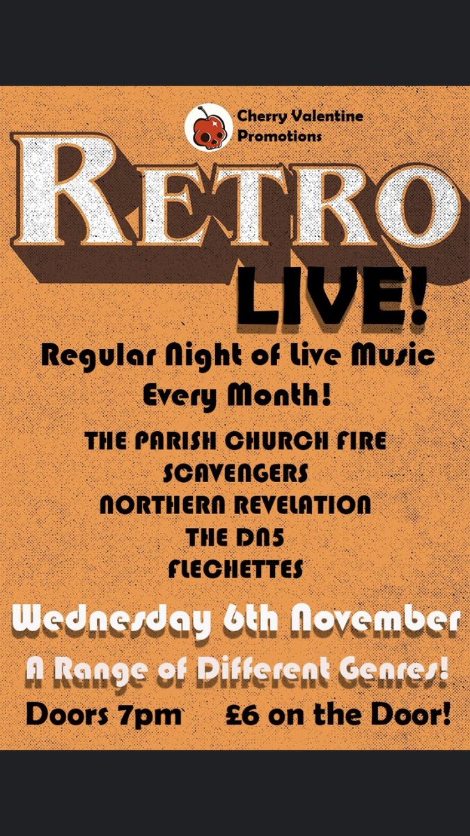 Fun fact about this band. We have never managed to play a gig in fair condition. Every single one has been to a backdrop of pissing rain FFS. But we carry on, and thank you for your support. Retro Bar Manchester, see you tonight!!!