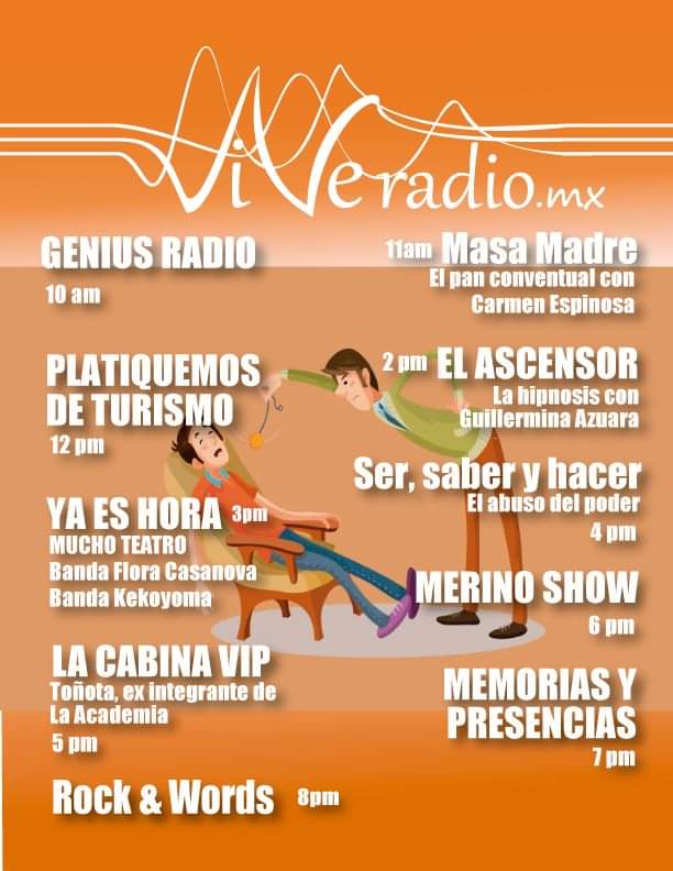 viveradiomx's tweet photo. Miércoles, día rico en programación... 😉😏

Ingresa a https://t.co/LQefCn3e1g desde cualquier dispositivo móvil o desde la compu de tu casa o trabajo. Escúchanos y déjanos tus preguntas y comentarios 👇 https://t.co/jUhTWAyyJE