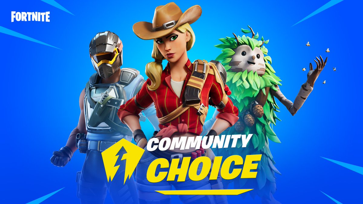 Fortnite On Twitter Community Choice Is Back Choose From 1 Of 3 New Outfits To Be Featured In The Item Shop The Winning Outfit Rotates Into The Shop Tonight So Hurry Fortnite Item Shop Community Choice Fortnite Item Shop Community Choice Fortnite On Twitter Community Choice Is Back Choose From 1 Of 3 New Outfits To Be Featured In The Item Shop The Winning Outfit Rotates Into The Shop Tonight So Hurry