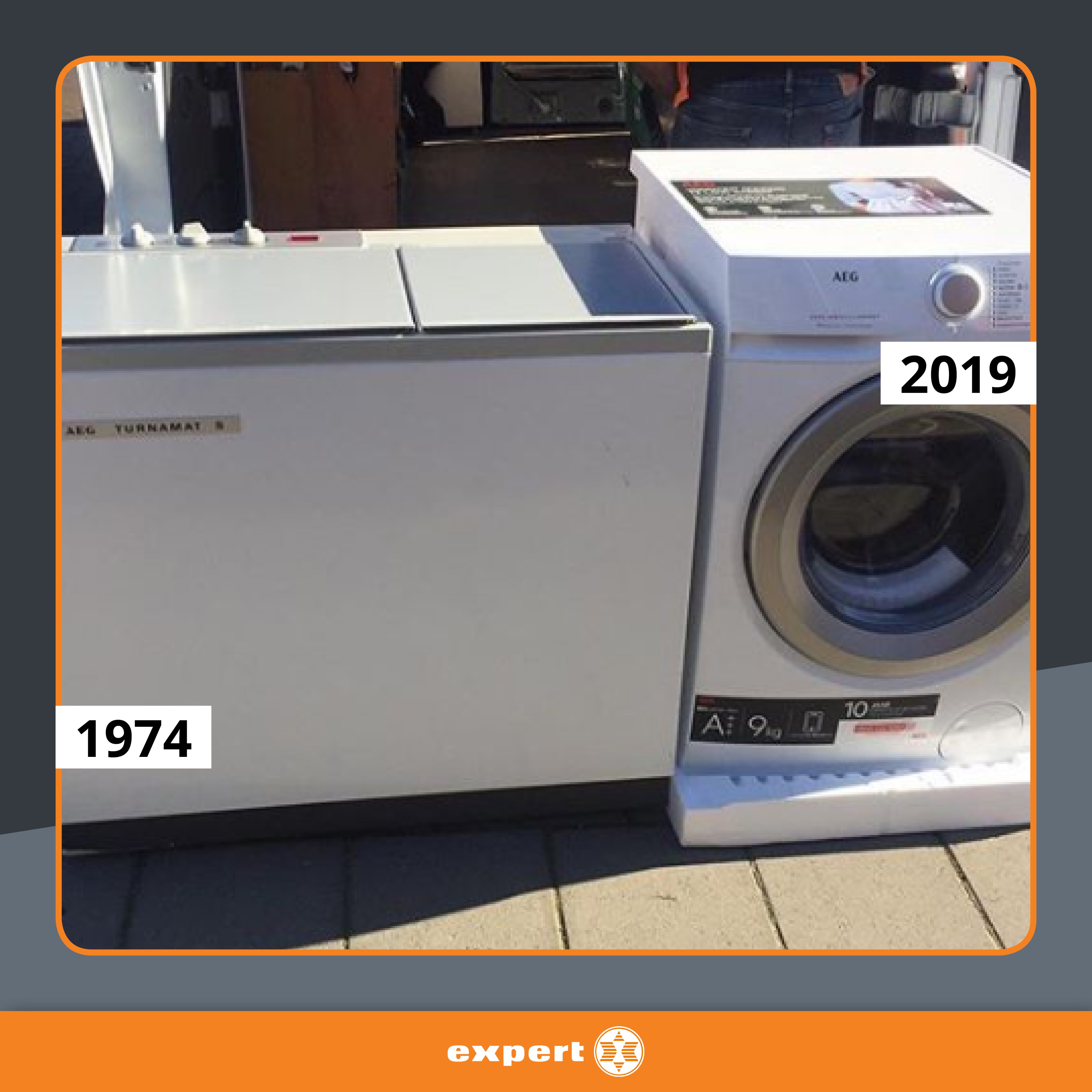 Versnellen Inademen Noord Expert.nl on Twitter: "Een trouwe klant van Expert deed 45 jaar met zijn AEG  wasmachine! Expert Nijkerk installeerde dit jaar een nieuwe wasmachine,  voor jarenlang wasplezier 😀 https://t.co/AU22wCax6m" / Twitter