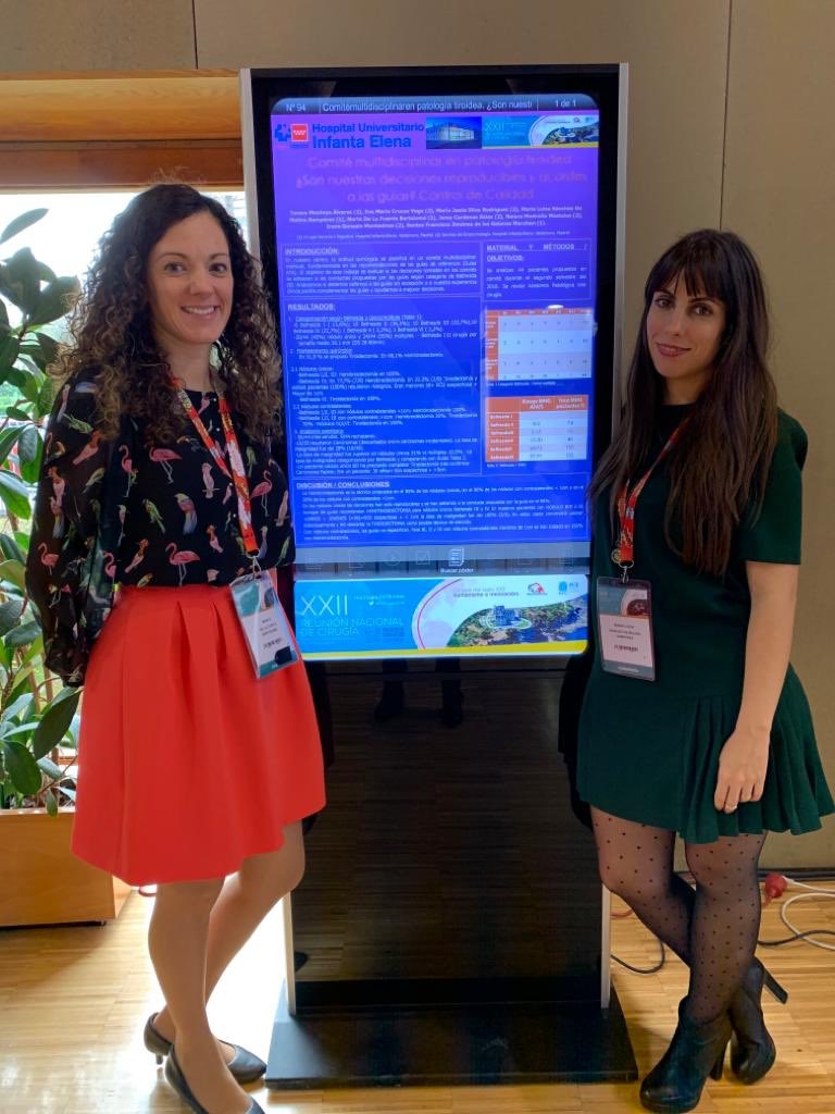 Marilusdmr's tweet photo. La unidad de cirugia Endocrino del @HUInfantaElena presentando resultados en el @RNCsantander! @jimenez_galanes @fuentemb https://t.co/oPlNFrzSoO