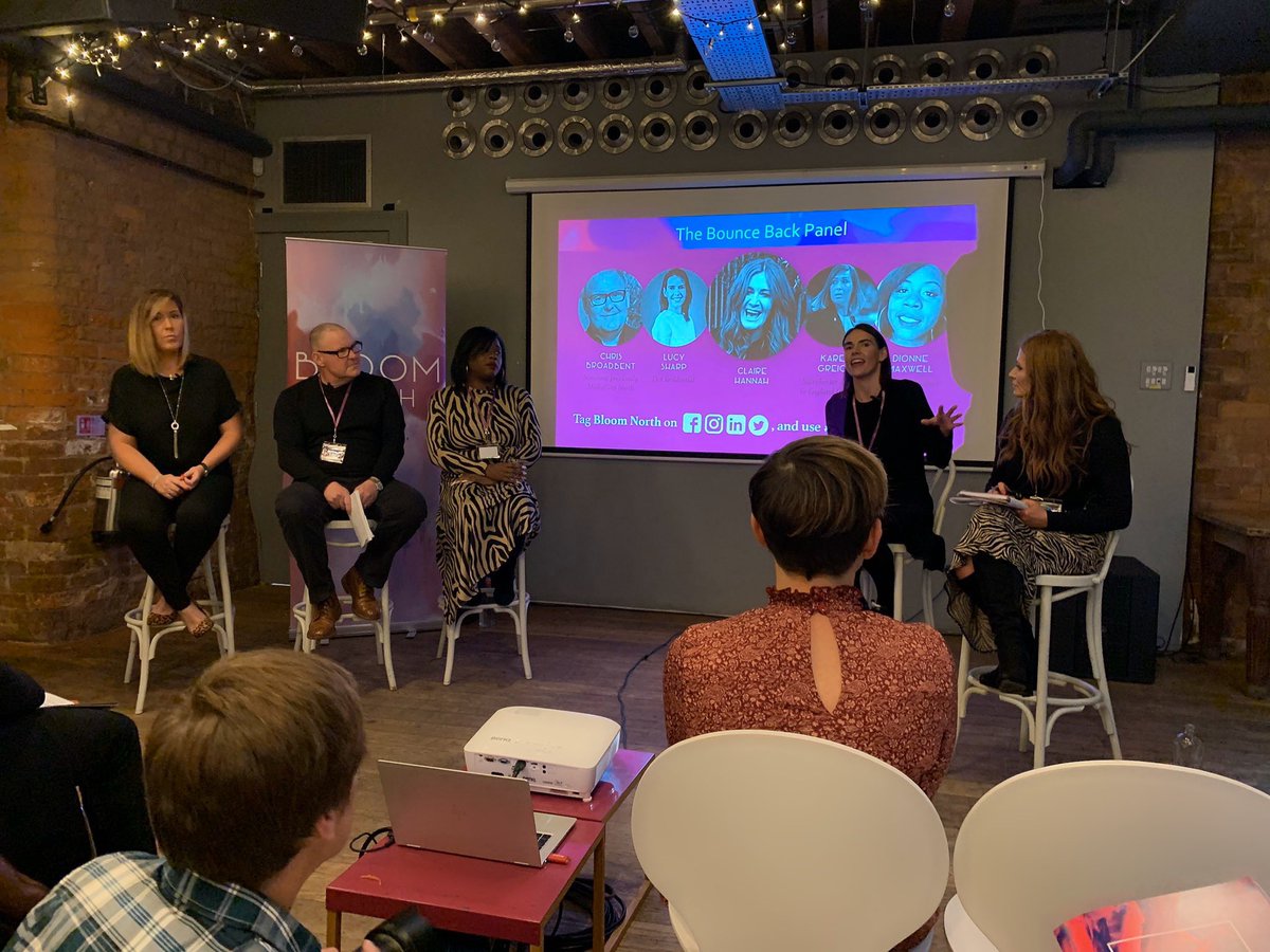 kjgreigy's tweet photo. Thanks for having me today @north_bloom really enjoyed being a part of your #BloomBounceBack panel with such inspiring people https://t.co/CzQgar4xzM