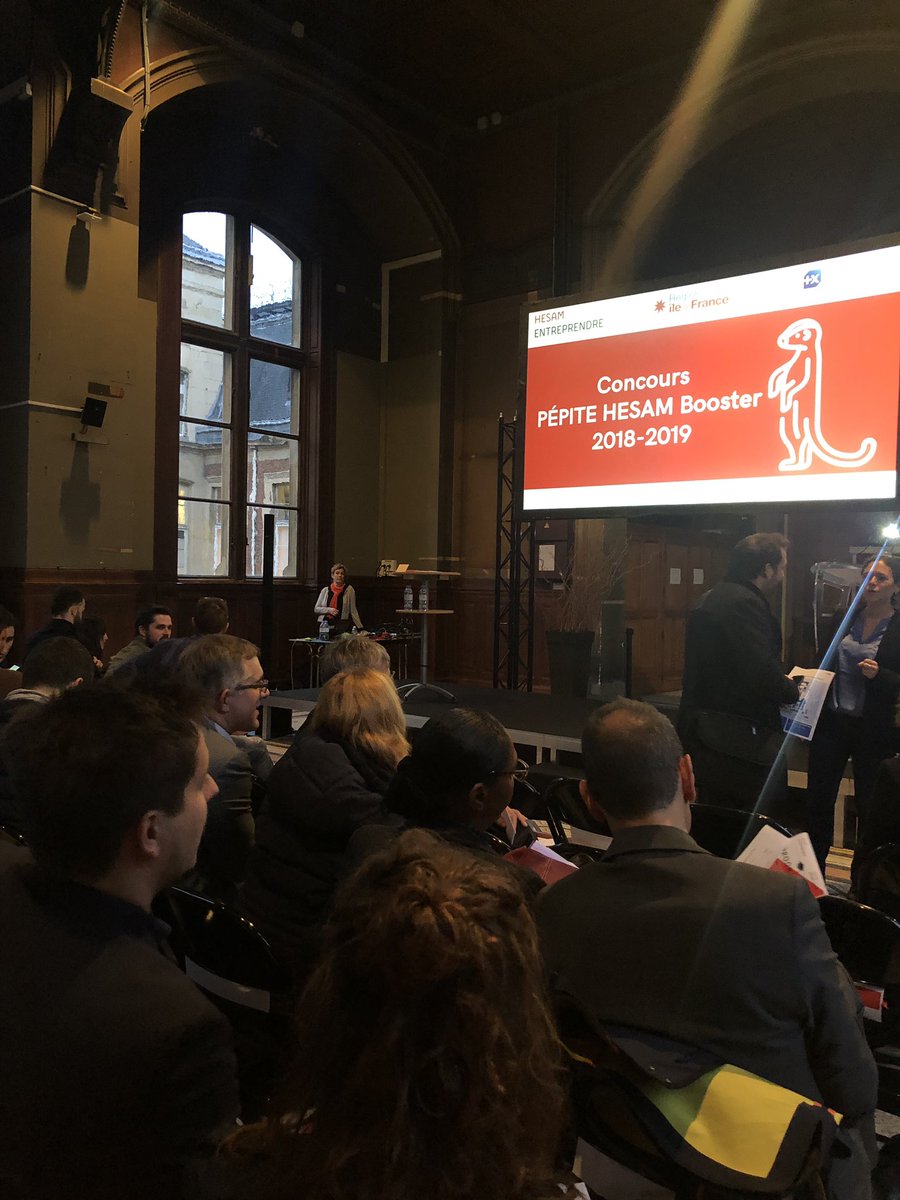 HESAM_Univ's tweet photo. [#RDDHESAM] Place aux pitchs des 8 lauréats du concours #PEPITEHESAM Booster : #Baseformusic #onset #Asquin #SunnyCare #Eclips #LeSocle #Zozio 🗣 https://t.co/dw1ueryzvA