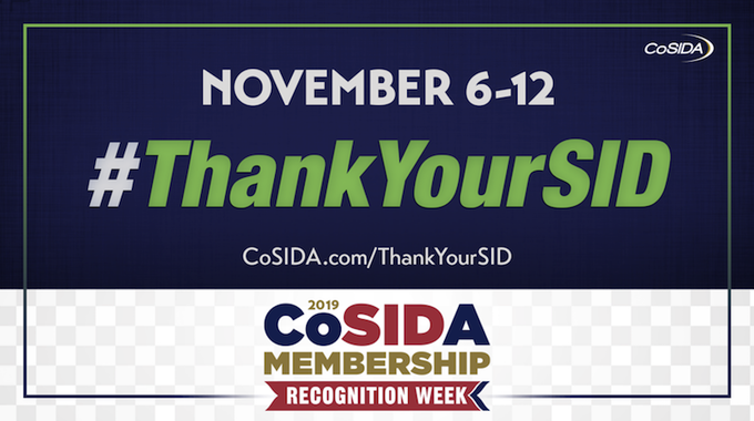 NCAADIII's tweet photo. What a great opportunity to recognize athletics communications professionals and their impact on collegiate athletics! https://t.co/UfTpPwUEoe
Be sure to #ThankYourSID today! https://t.co/J2cMPySriv