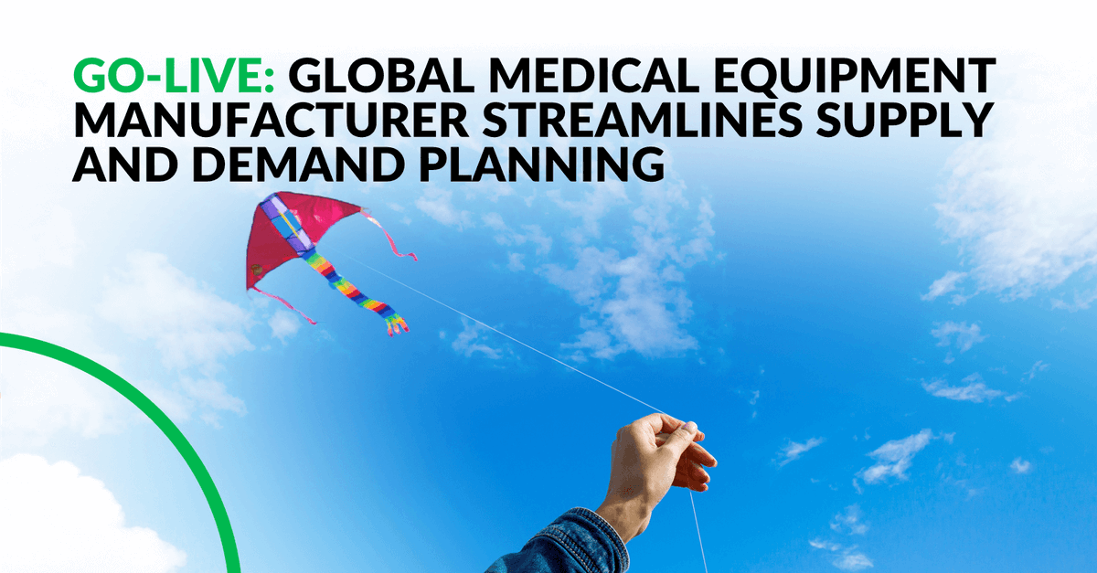 Bristlecone transformed a global medical equipment manufacturer’s #supplyplanning and #demandplanning with a flexible solution supporting multiple #supplychain models. Learn about our capabilities hubs.ly/H0lFVz40