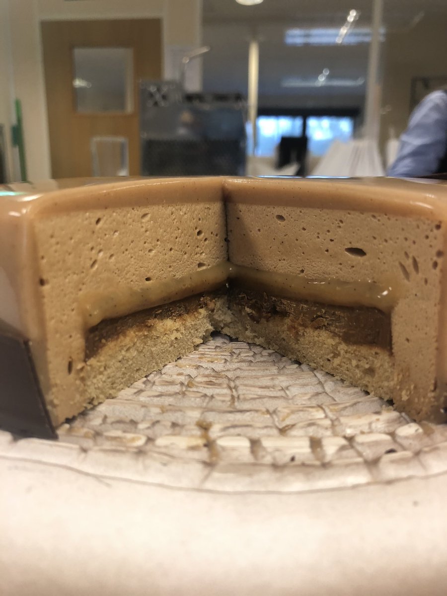 HBIngredients's tweet photo. Absolutely stunning Hazelnut entremet 😋😋 Another amazing demonstration from Michael @SosaIngredients more to come tomorrow 😆 #hbingredients #hbfoodservice #sosaingredients https://t.co/Y7HTixbmdD