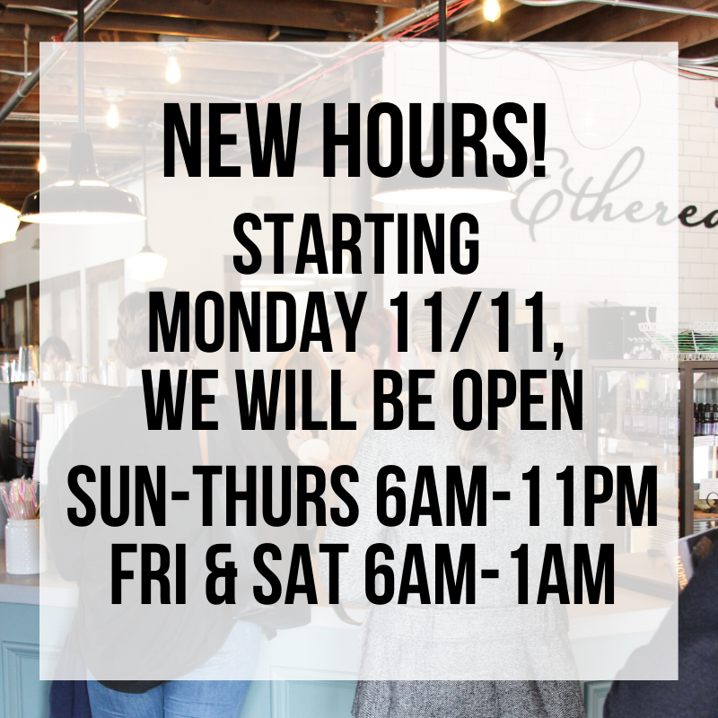 More chances to come see us starting this Monday!