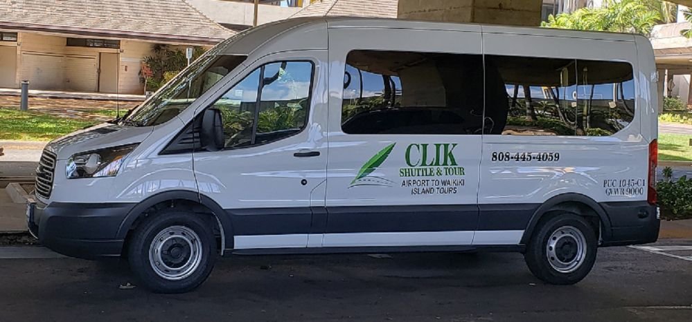 ClikShuttle's tweet photo. If you would like to schedule a shuttle trick with ease you can count on Clik Shuttle to make the process smooth.
Give us a call to schedule your trip (808) 740-0900
https://t.co/bYtgMV1jXK
#clikshuttle #hawaiitransportation #hotelshuttlehawaii #hawaiiairportshuttles https://t.co/mOkjhcOUiP