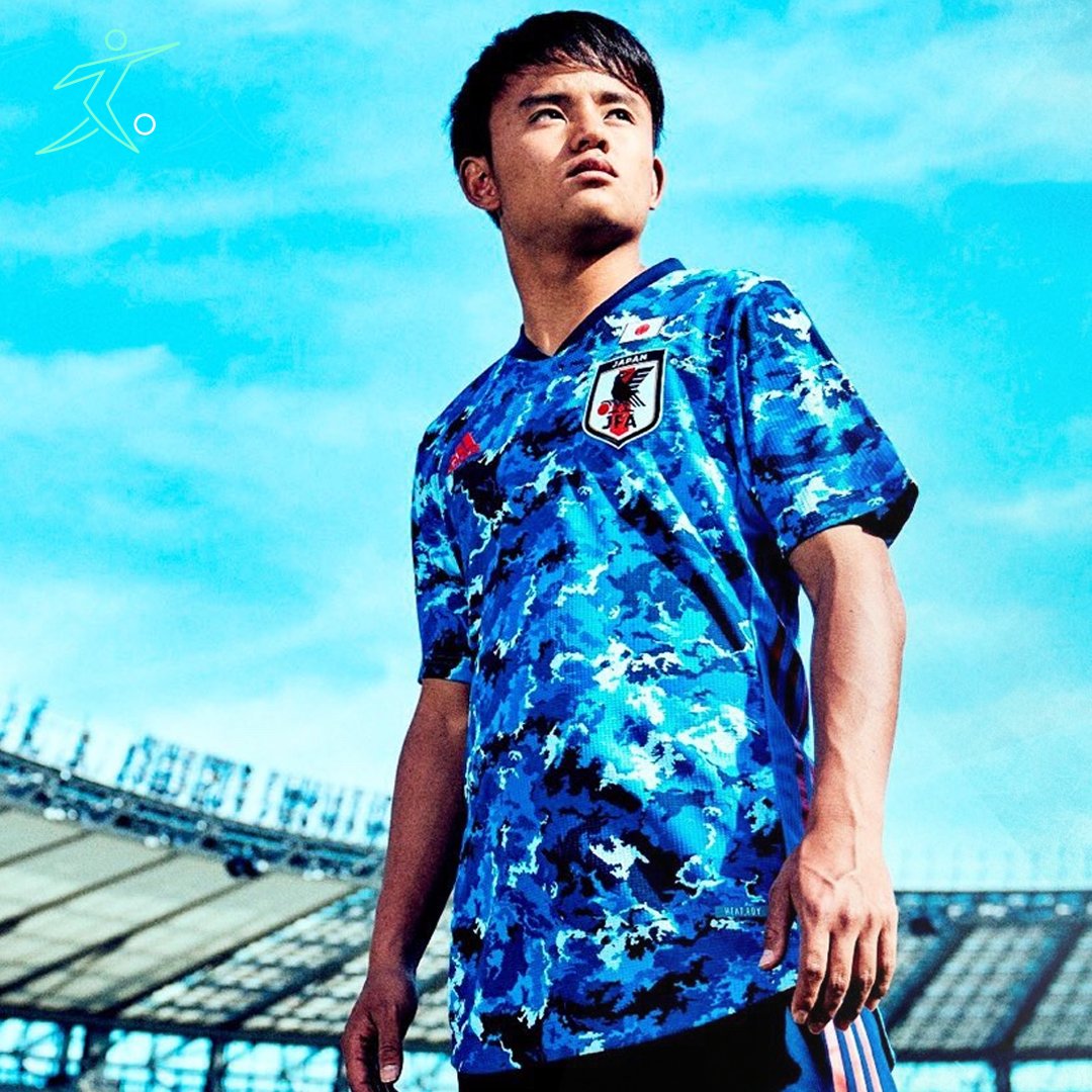 footydotcom's tweet photo. Oh my. Japan's new kit is just incredible! 🇯🇵 https://t.co/ujmjOEfrq5