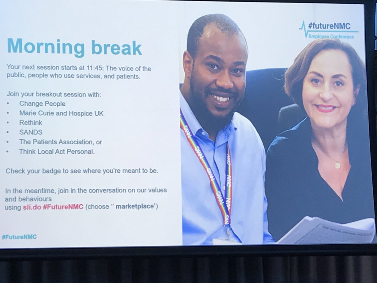 Thornton_health's tweet photo. Enjoying #futureNMC (our @nmcnews) staff conference. What a buzz! https://t.co/2nY50w7xFr