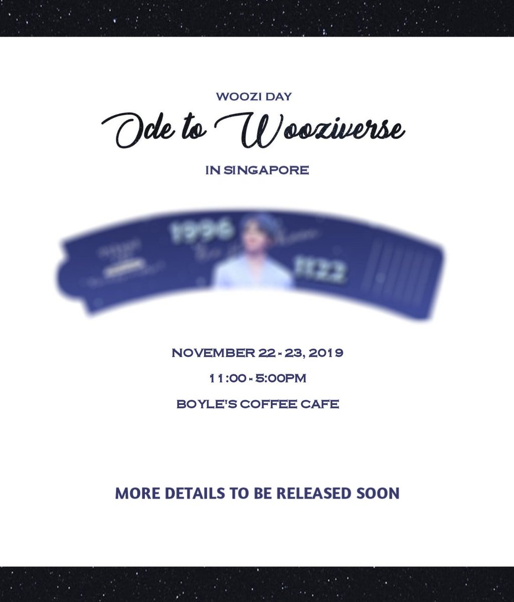 KpopEventInSG's tweet photo. A big κ³ λ§λ€ to the following organizers for extending to Singapore:
Woozi @odetowooziverse #OdetoWooziverse
Jeonghan @PurpleHan1004 #PurpleHanDay &
@CharmedeAnges #CharmedeAnges
Hoshi & DK @pieceofseoksoon #APieceOfSeokSoon
Mingyu & Wonwoo @ichiban_wongyu #StillMinWon https://t.co/AA2XjsSfLE