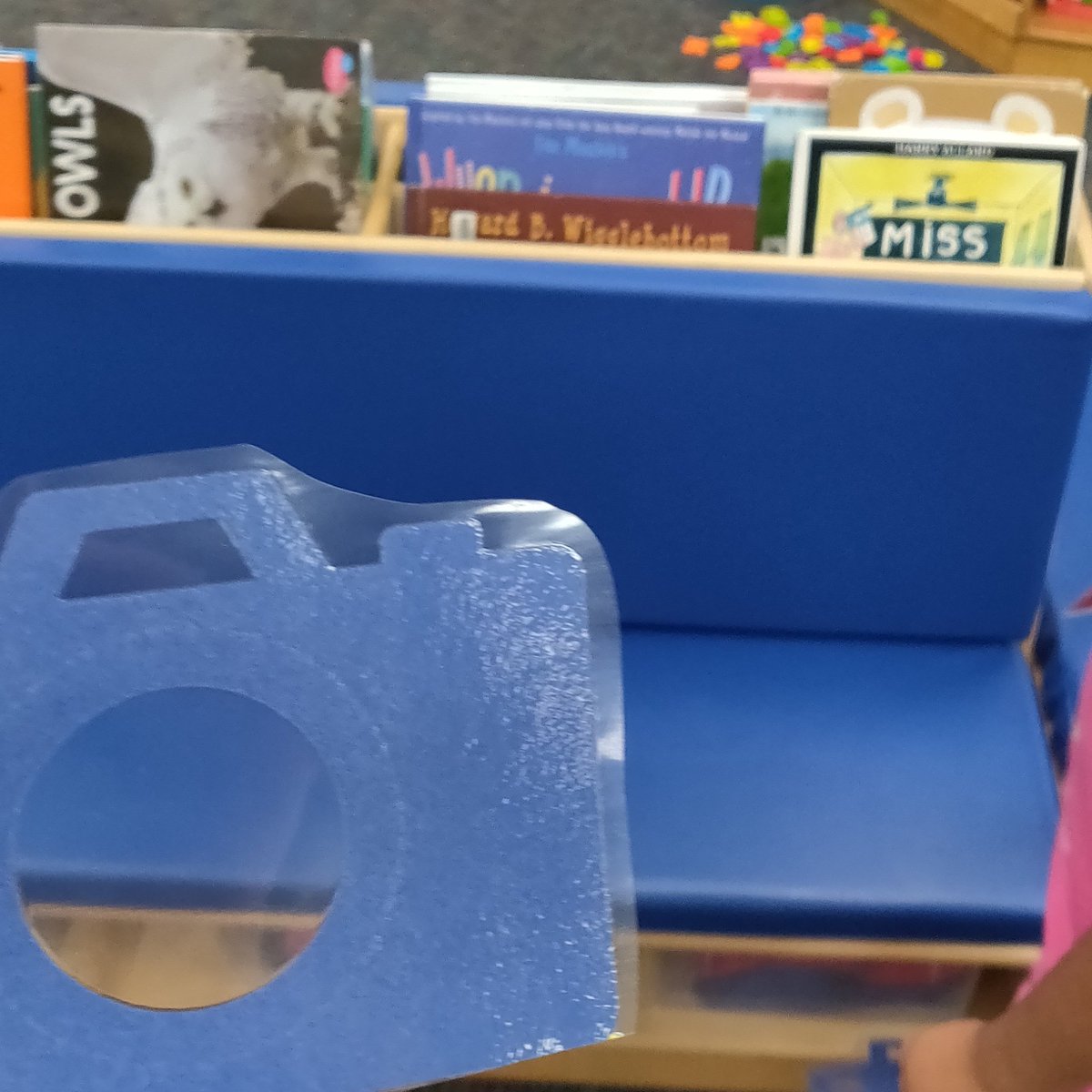 kjohnson2009's tweet photo. First we used our camera to find each color on a walk around school, then it evolved into a sorting activity! #PreKatWestA #LetThemPlay #LearningAndMoving https://t.co/DkImZAfccM