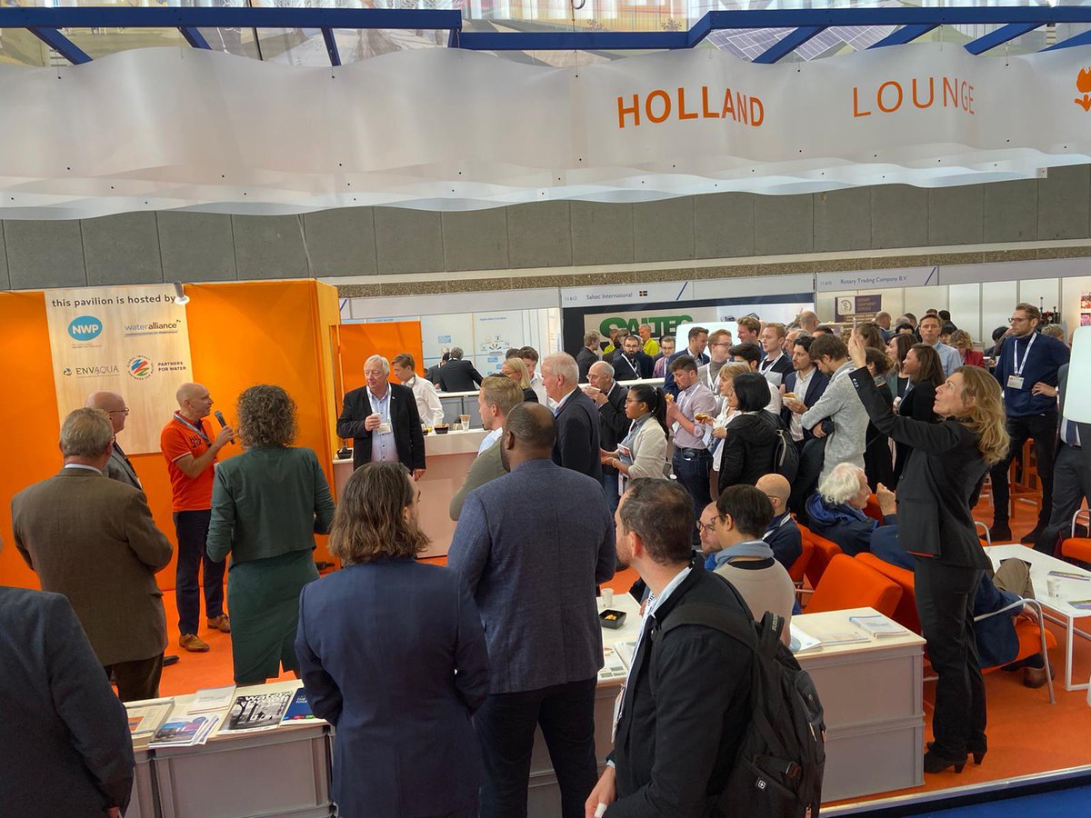 Here’s HAL24’s Rene Stukker who has just concluded his talk and announced a fantastic offer exclusive to #Aquatech2019 attendees. A free Data Assessment Service, available to 3 organizations here today. Find out more at Stand 11.402F!
