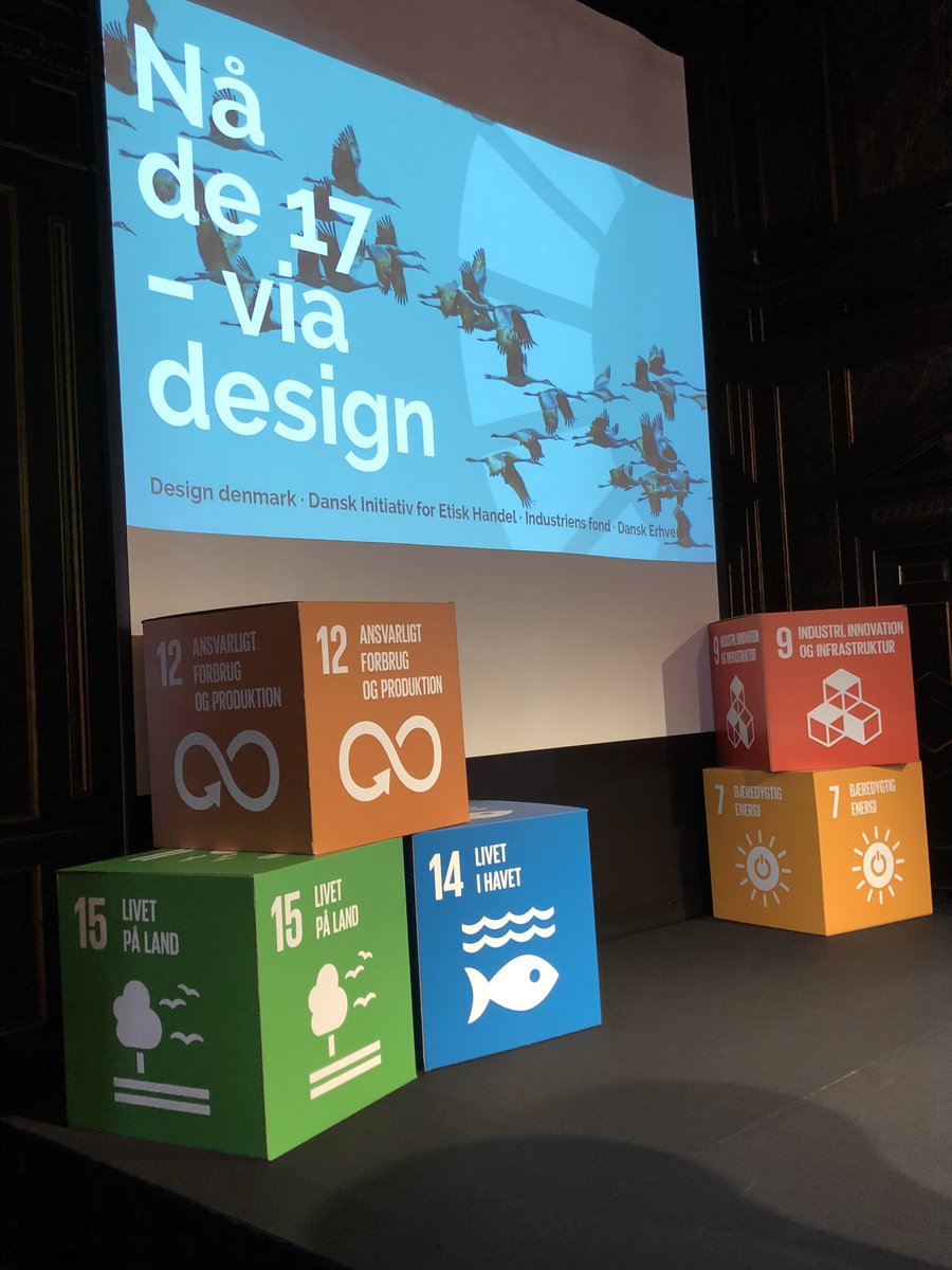 EnevoldsenC's tweet photo. Hvordan opfylder vi verdensmålene? Med strategisk brug af design kan vi nå meget langt. Det sætter @DanskErhverv @Design_denmark @danishETI @Industriensfond fokus på i dag og giver inspiration til erhvervslivet #dkbiz #bæredygtighed #FN17 https://t.co/acf4NE05Ep
