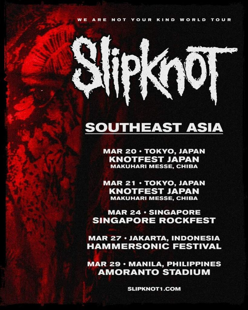 uniteasia's tweet photo. Slipknot Announce Asian Tourdates https://t.co/UWnIIKwrAP https://t.co/yNanBlkzw0