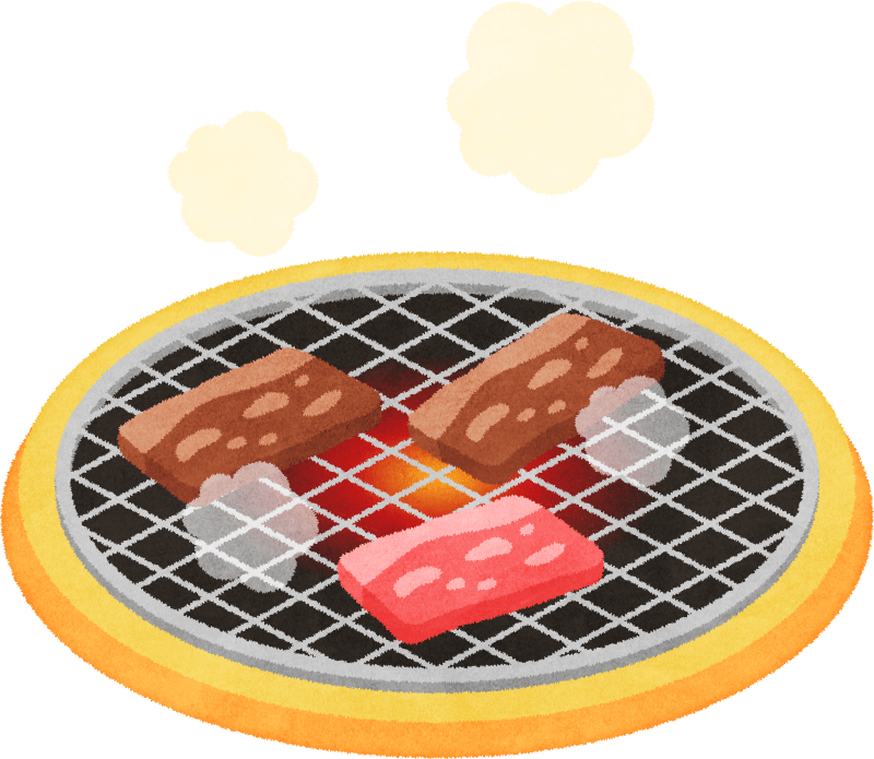 スタンプ販売中 イラスト素材 Penta Ar Twitter 焼肉のイラストを追加しました Penta フリー素材 イラスト T Co Syatbnykeh T Co Twtyucul6w Twitter