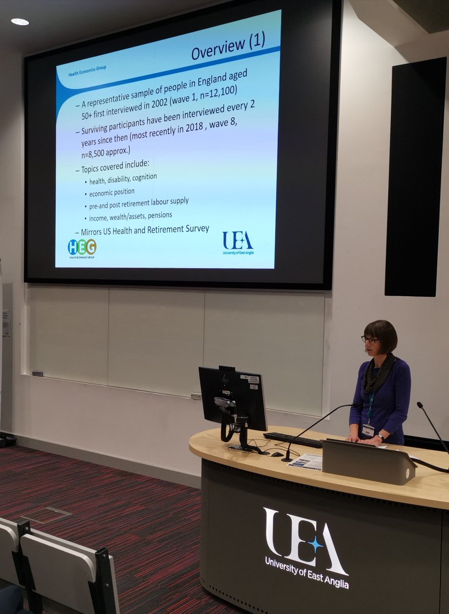 DementiasUK's tweet photo. Fascinating &amp; thought provoking set of talks here @uea this morning - thanks to all our speakers @ARUKscientist @DrDJLlewellyn  @ELSA_Study - now we're really raring to go and get stuck into the data! https://t.co/2JG99y0VDG