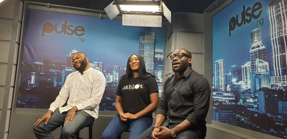 InkblotPresents's tweet photo. Our founders, @IamSnazz @zvlv_o and @damola5 are over at @PulseNigeria247 discussing Inkblot movies and a lot more
#InkblotOnNetflix https://t.co/S2bdScKQAE