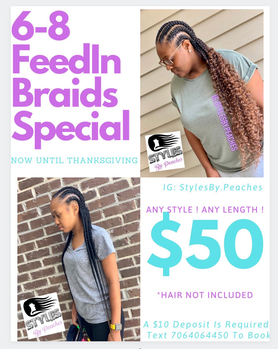 PrettyDee_JETS's tweet image. I see y’all on here complaining bout ya hair let me help you baby girl 🤞🏾😝 #BookTheLook #StylesByPeaches 
Contact : @XxDinishaPeach