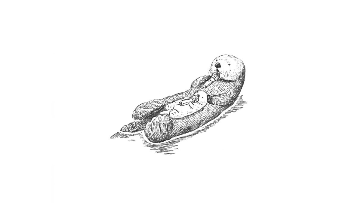 あべたみお A Twitter デュエット ラッコ Seaotter ラッコ好き カラオケ Karaoke Illust Illustration Art Artwork Drawing Comic Cartoon ラッコイラスト イラストレーション イラスト ラッッッコ Tamioabe あべたみお T Co Viyaps0hsx