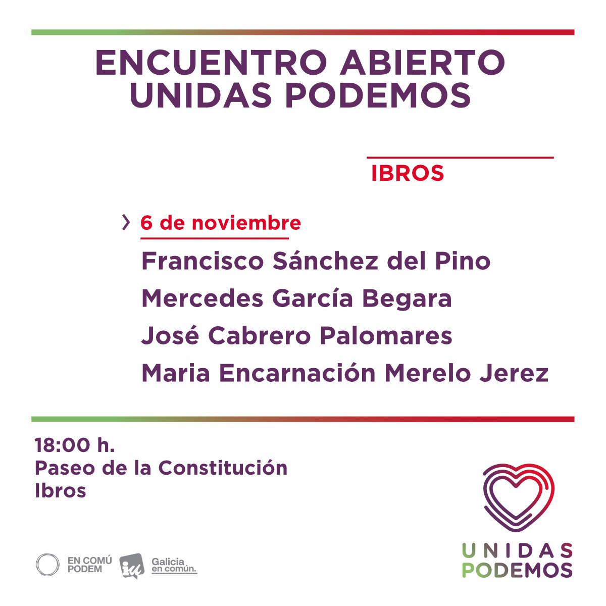 PodemosTdjimeno's tweet photo. #UnGobiernoContigo https://t.co/m3vCxZERSw