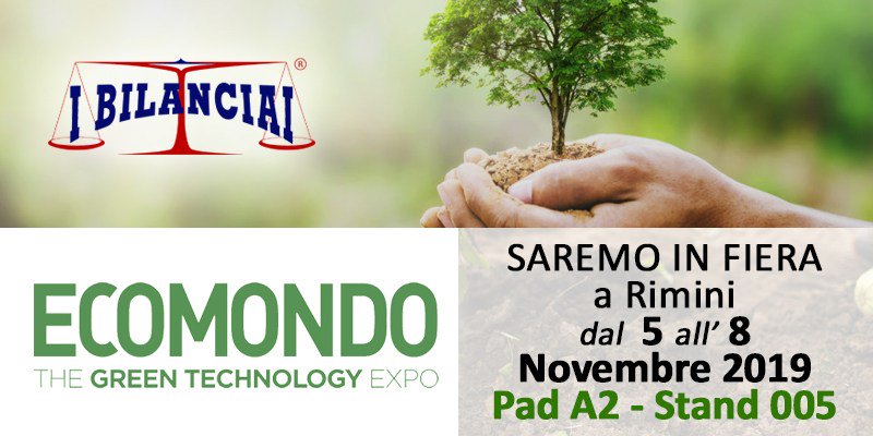 ECOMONDO! 23° edizione ! ibilanciai.com/sistemidipesat…