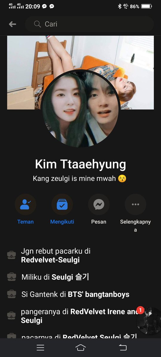 bucinvrene's tweet photo. Bentar mikir dulu.. pp nya bareng irene, tapi pacarannya sama seulgi. kimtaehyung di rp ternyata fvck boy https://t.co/2XsIB5XH2I