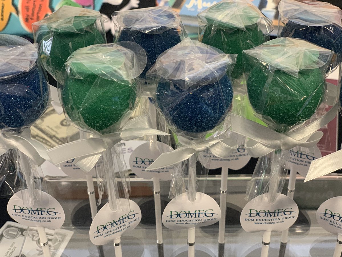 DomEducation's tweet photo. It’s cake o’clock - come &amp; visit us at stand 147 and pick up your free cake pop 👍 #TheEdPeopleShow https://t.co/9MgmYV9FGD
