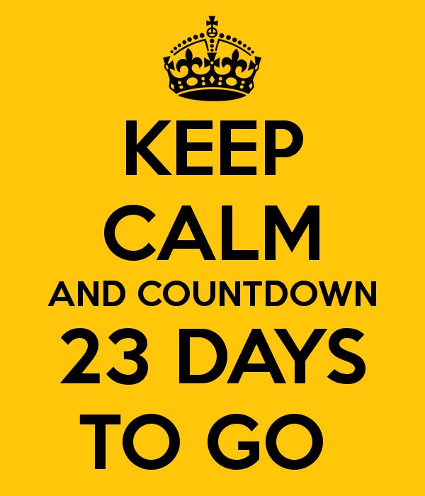 ONLY 23 DAYS LEFT TO GO UNTIL OUR HUGE BLACK FRIDAY EVENT!!! 🎁🛒🥳