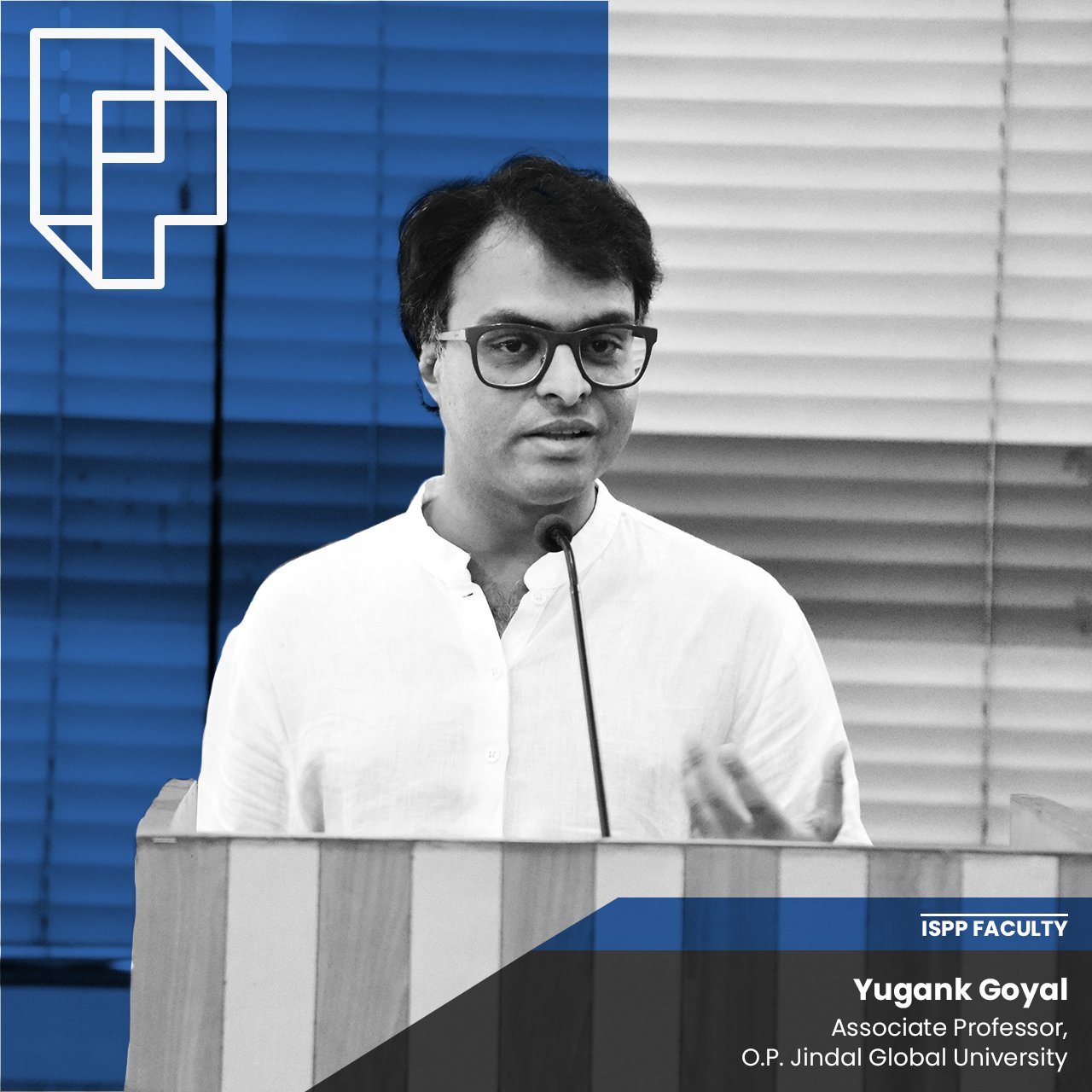 Indian School of Public Policy on Twitter "In Term 3, Dr Yugank Goyal