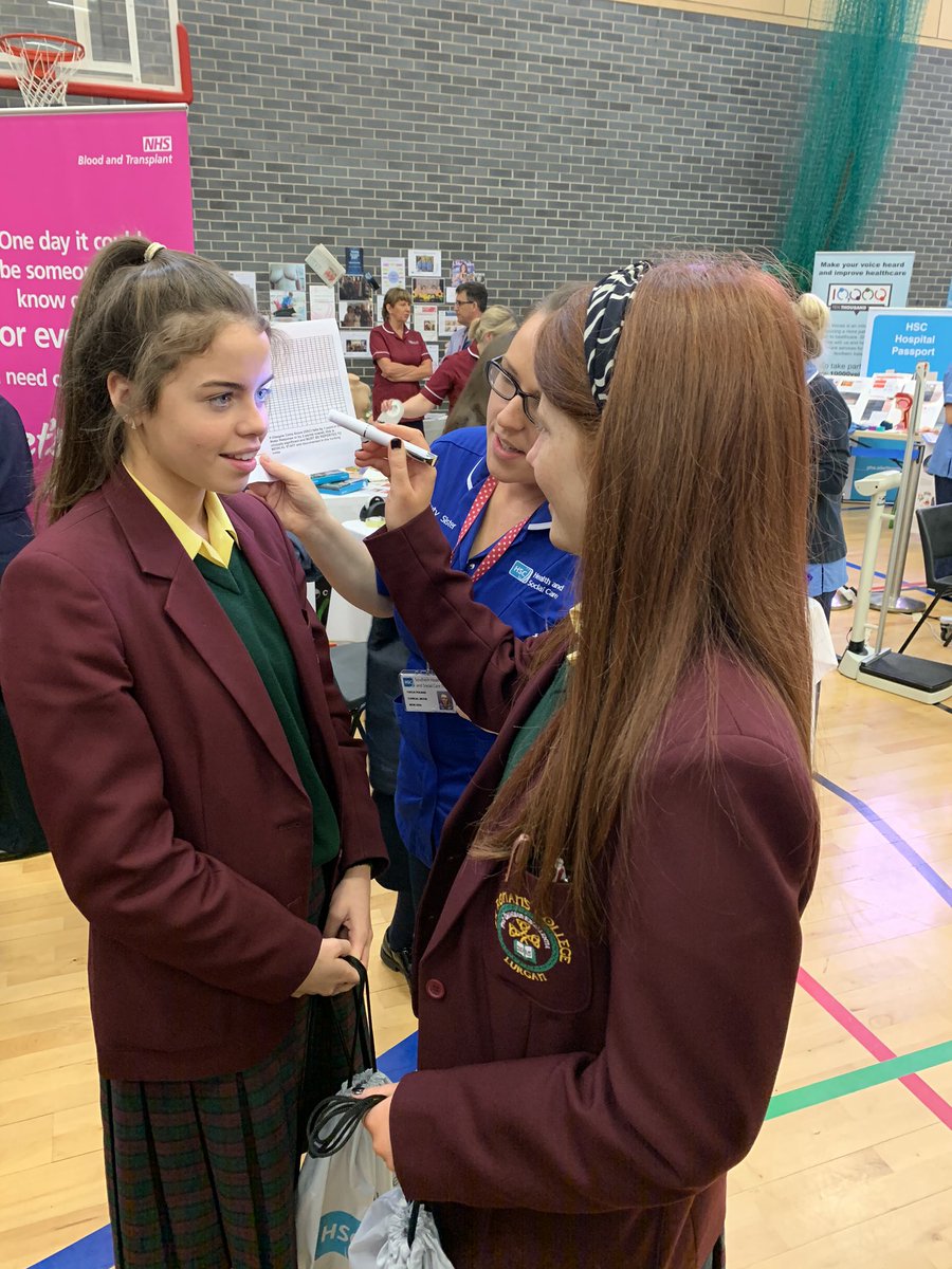 StRonansHE1's tweet photo. Our pupils had a great morning at the @SouthernHSCT careers fair #TEAMSHSCT @StRonans1 https://t.co/ln3IFgHOyh