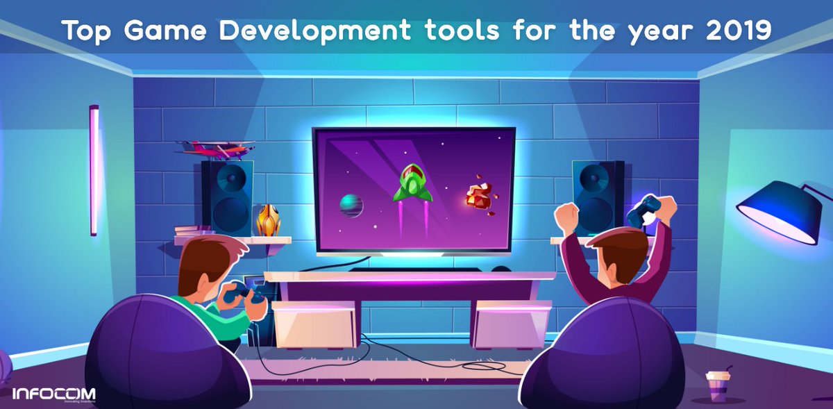 infocom's tweet image. Let’s see some of the excellent game development tools for the year 2019.
Click on the link to read the entire article -> shorturl.at/adKU0
#gamedevelopment #gamingindustry  #gamedevelopmenttools #unity3d #unrealengine4 #cocos2d #computergames #infocomstudios #teaminfocom