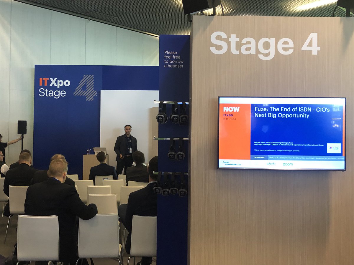 ClaireRoselli's tweet photo. @Gartner_SYM learn why end of ISDN is the next big CIO’s opportunities https://t.co/ThzRMImNwl