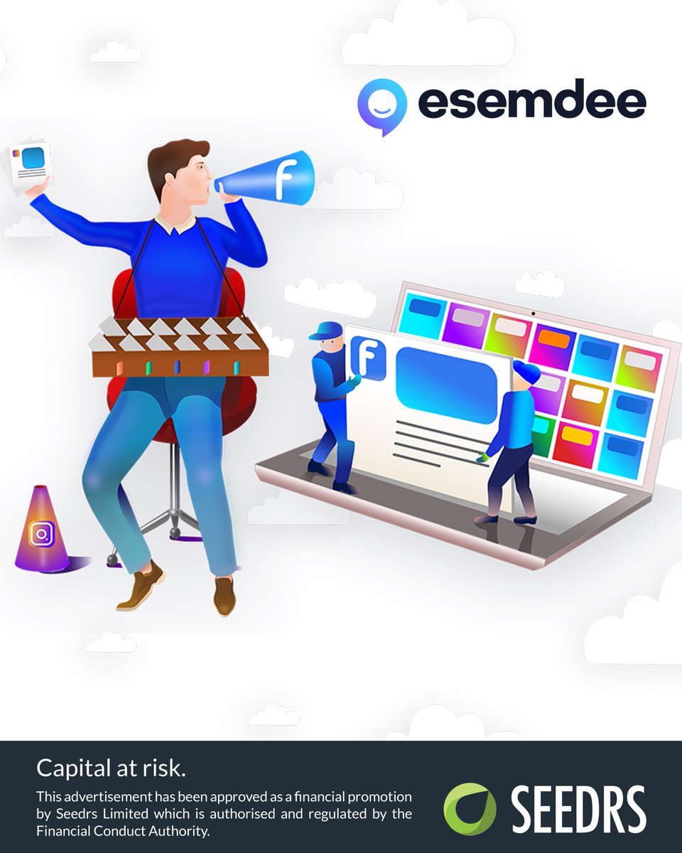 esemdeeUK's tweet photo. 🔥Now you can become an #esemdee investor! 

Capital at Risk. Approved by Seedrs.✅ 
Our pre-registration with Seedrs is live.

Become an investor and shareholder to own a part of our business that we fervently believe in. 
 
👉 https://t.co/j5DQmcx8Ql

#seedrs #crowdfunding https://t.co/ZMZ8F7ofj1