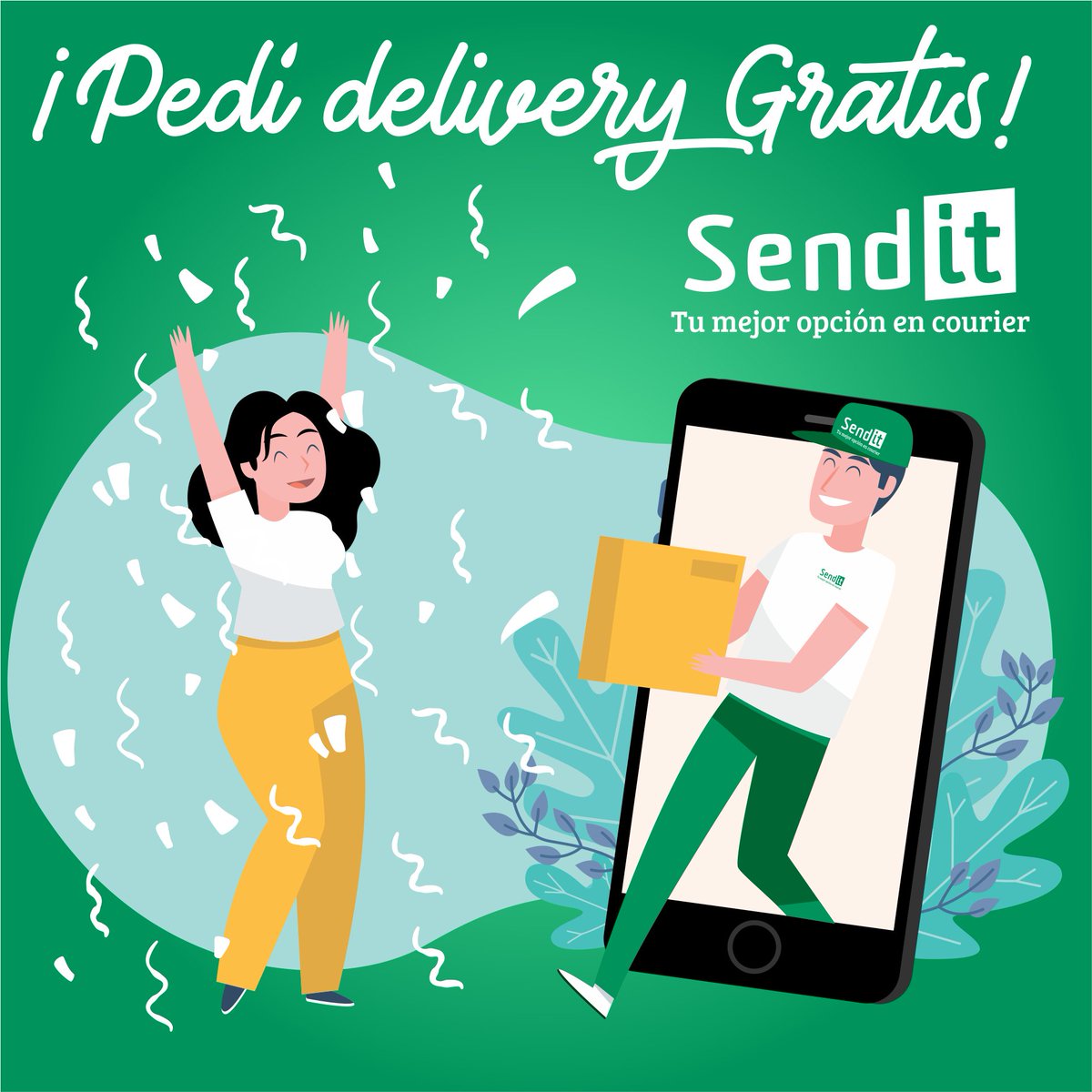 Sendit_py's tweet photo. ¡Pedí delivery GRATIS en Asunción y recibí tus paquetes en la puerta de tu casa u oficina! 📦 🚚

Comenzá a disfrutar de todos los beneficios del mejor courier del país #Sendit activando tu casilla en https://t.co/9iqLcfswiy 🙌🏻🔝 https://t.co/G9d62uLjkZ