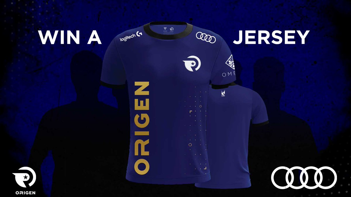 WIN an @origengg jersey

1. Follow <a href="/AudiBE_esports/">Audi Belgium esports</a> 
2. RT this tweet 
3. Let us know who you would definitely like to meet
@AlphariLOL 
@KoldLOL 
@nukeducklol 
@ogpatrik 
<a href="/ogmithy/">XD</a> 
<a href="/AndreGuilhoto94/">André Guilhoto</a> 
<a href="/Deficiolol/">Martin Lynge</a> 
@xPekeLoL

*competition runs until 30/11/2019
