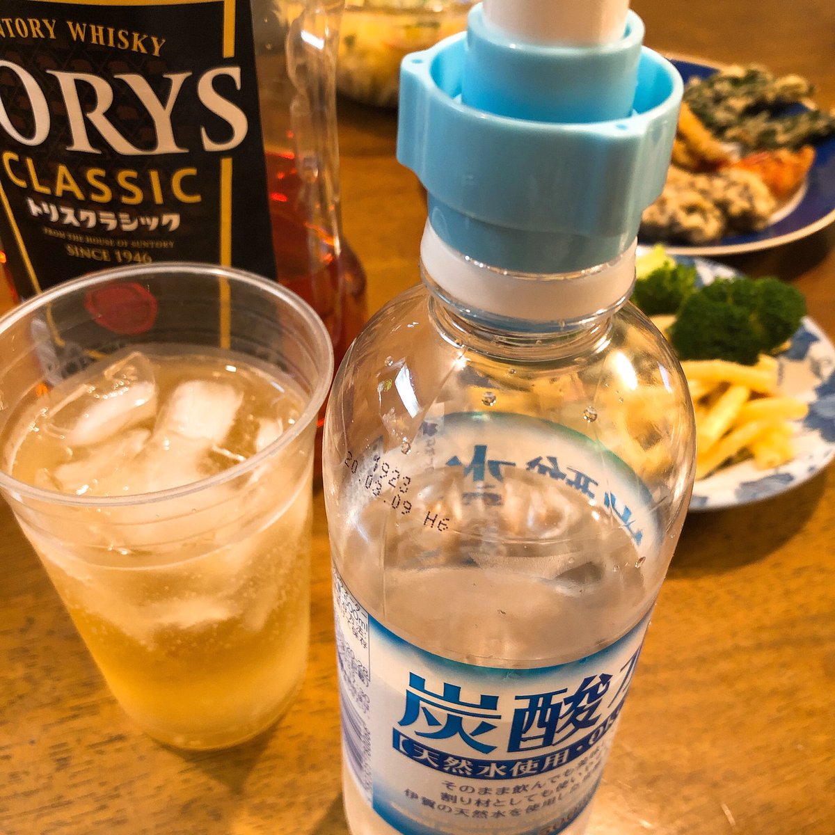 炭酸を逃がしま栓