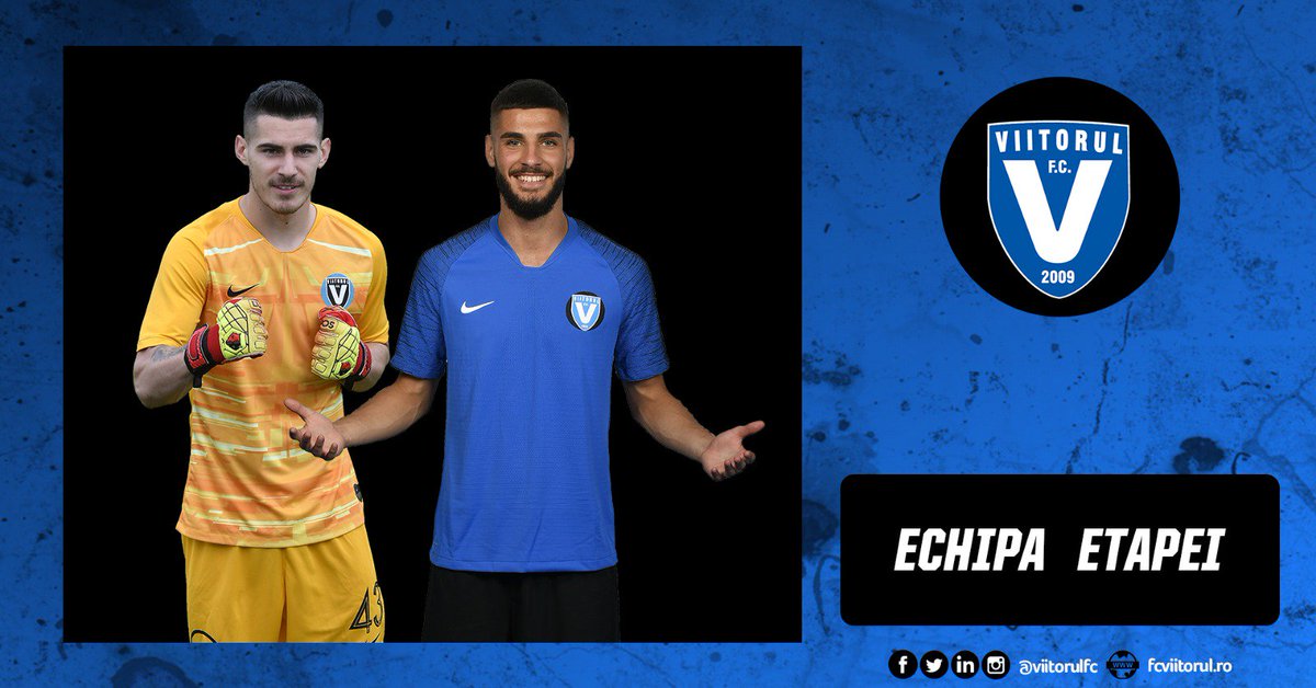 Farul1920's tweet photo. Doi băieți 🔵⚫ în echipa etapei #ViitorulFC #ViitorulSuntemNoi #echipaetapei https://t.co/aRl1WHkAeU