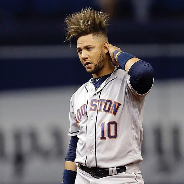 Barefoot ٹوئٹر پر グリエルっていうのはmlbのアストロズの有名な人です パイナップル頭がトレードマーク 松島幸太郎 松島選手 ソックリさん T Co B9rpqumyp3