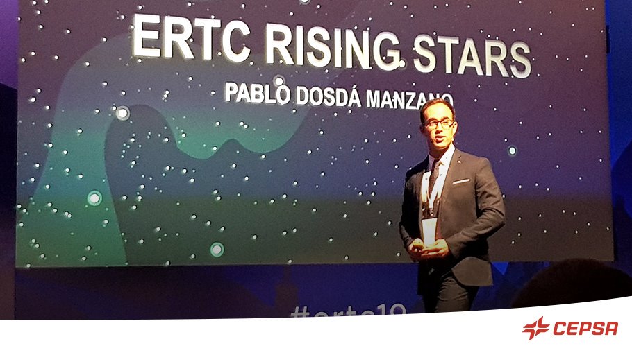 MoeveGlobal's tweet photo. Nuestro compañero Pablo Dosdá, Ingeniero de Procesos de la Refinería La Rábida, ha defendido el proyecto de Cepsa en los premios Rising Stars ERTC2019’s. ¡Vamos equipo! #ERTC19 https://t.co/UsTB6Y54TO