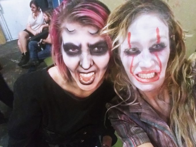 New friends we made  over the last few weeks, while we  scaring the piss out of people at the 13th floor<a href="/tag/screams"class="tags"><span>#screams</span></a>