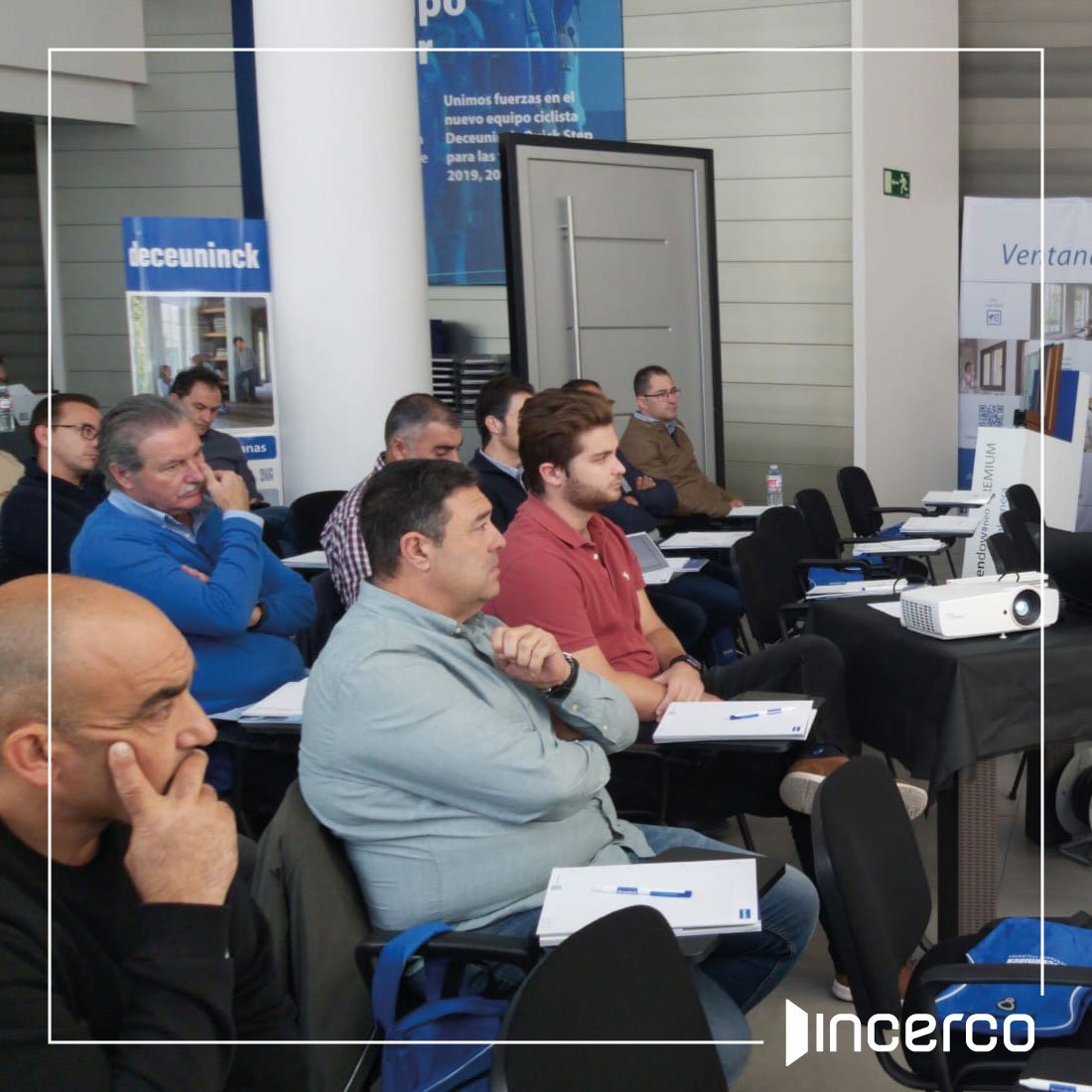 infoincerco's tweet photo. Terminamos los 4 cursos de formación "Las ventanas sólo en manos de Profesionales" en les instalaciones de Deceuninck en Borox.
Gracias a todos los asistentes!

#Incerco #VentanaPVC #Deceuninck #topqualitywindows #TopJoin #TopColors #CursoFormacion #VentanaProfesionales https://t.co/rgcIToxDxX