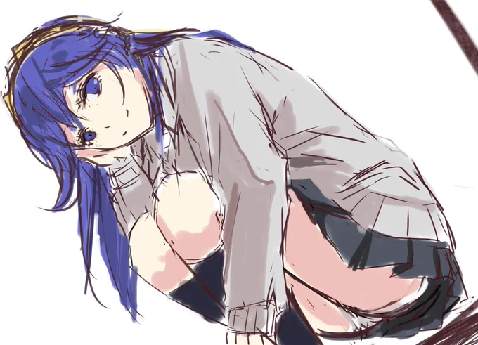 ルキナちゃんのラフ 