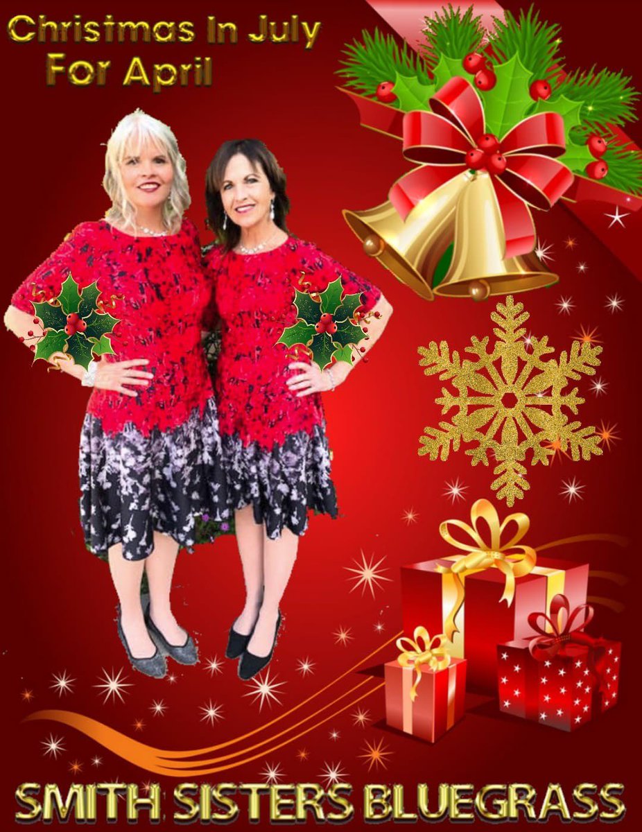 #ChristmasInJulyForApril #NewMusic #music #indie #countrymusic #California #love #sisters <a href="/KickingEagle/">Kicking Eagle Int'l</a> <a href="/Kickingeaglepr/">KEI Promotions</a> <a href="/rad_southern/">SouthernCountryRadio</a> @7522radio @BTRadioVegas <a href="/countryhitsuk/">Country Hits</a> <a href="/WRFGatlanta/">WRFG Atlanta 89.3FM</a> <a href="/KBRadio_Canada/">Sugar Mummies to Date</a> <a href="/LonelyOakRadio/">Lonely Oak radio</a> <a href="/iHeartRadio/">iHeartRadio</a>