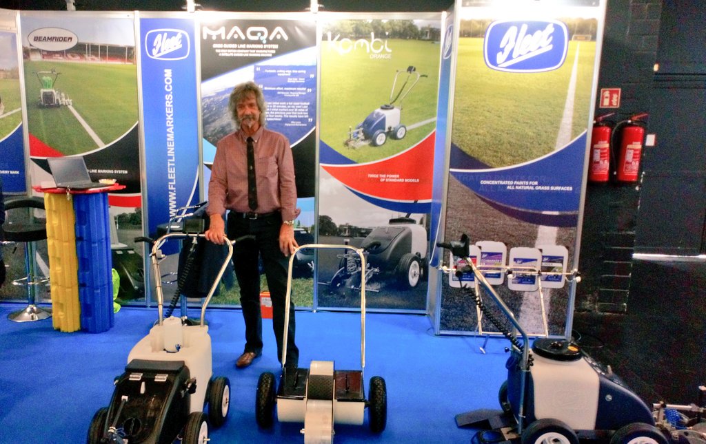 smartwayforward's tweet photo. Great meeting with our good friends from @FleetLM @nordicsport @DomoSportsGrass @RosehillSandP at @fsbcologne. Great products &amp; innovations. We look forward to working with you over the coming months. #SportEquipment #LineMarking #Athletics #SyntheticSurfaces #NeverStopLearning https://t.co/YMICyPYFey