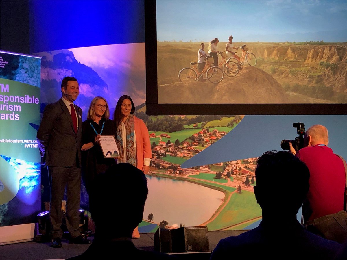 We are delighted to have won the Gold award at the #WTMLondon World Responsible Tourism Awards for Transparent Reporting!!! <a href="/TUIGroup/">TUI Group</a> #WTM_WRTA #WTMRT
