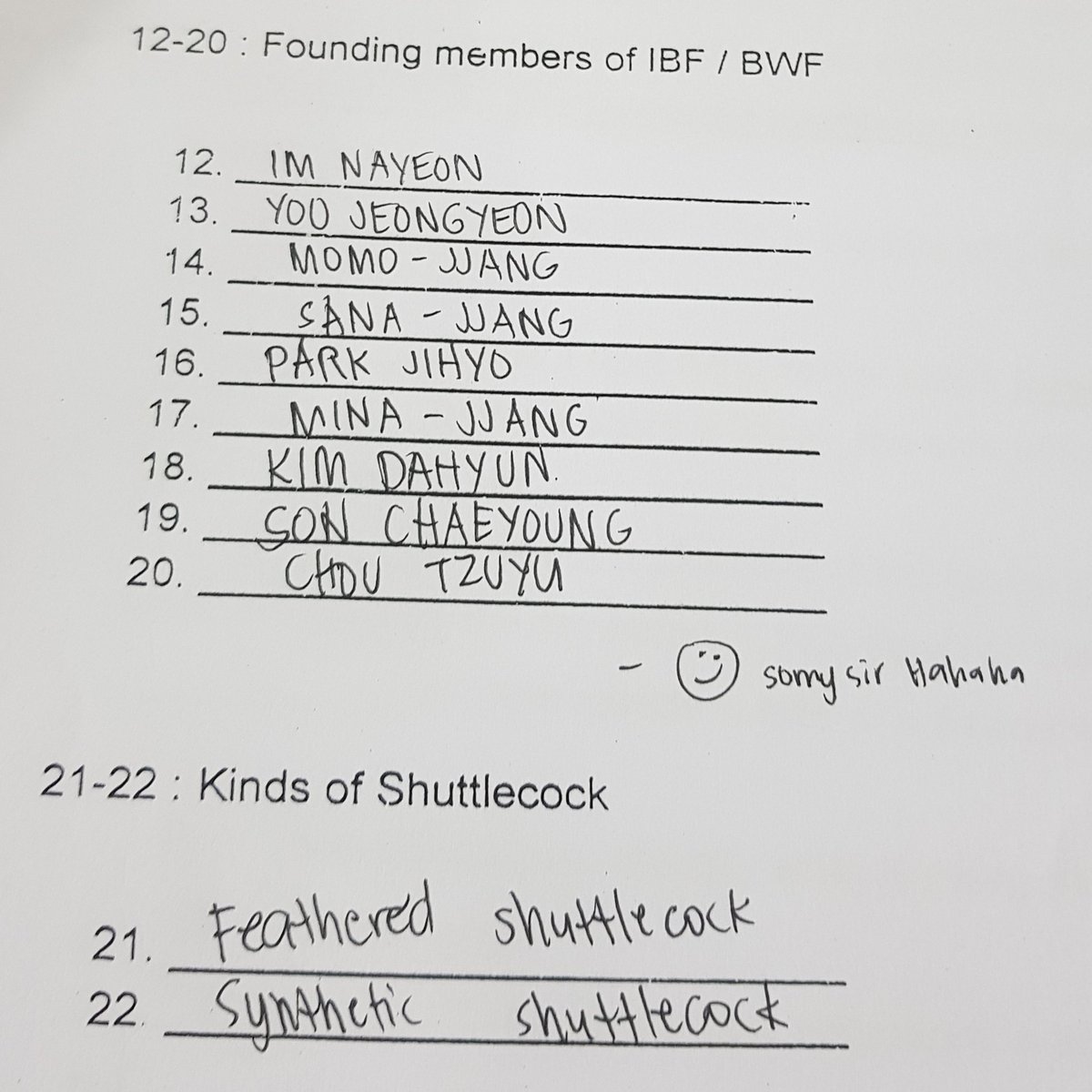 Duljungehanaman's tweet photo. NapaFANCHANT nalang sa exam HAHAHAHA 

I SMELL SPECIAR EXAM FOR MYSELF hahahhaa https://t.co/Y1f0FYxZZs