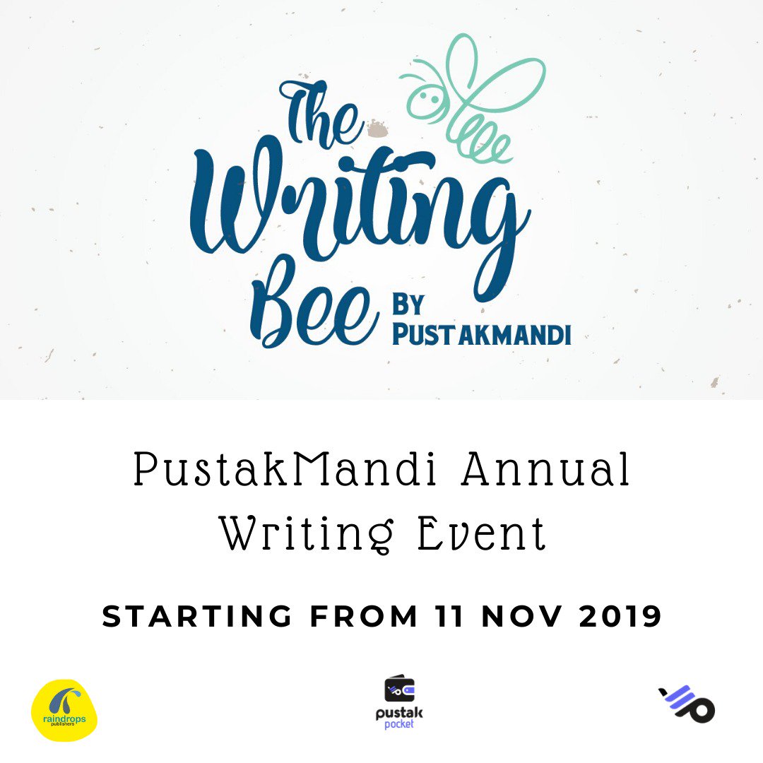 PustakMandi's tweet photo. Are you guys ready for the writing bee 2? let us know in the comments below!! https://t.co/barHuakZJD