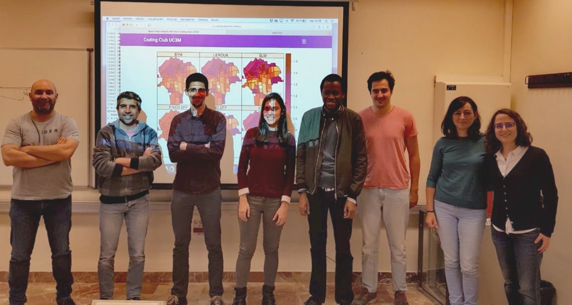 CodingClubUC3M's tweet image. Thank you @precariobecario for your nice talk and sharing the materials.

If you missed the session, have a look to the post 👇 codingclubuc3m.rbind.io/post/2019-11-0… #rstats #INLA #spatialData #diseaseMapping