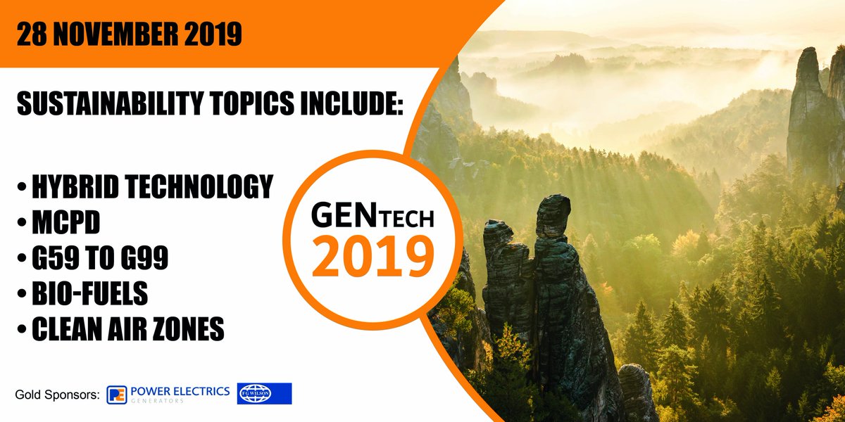 GenTech_UK's tweet photo. Sustainability is currently a major topic in the power industry. Join us on the 28th November when our speakers will be discussing some of the key developments in this space. Click here to register for your free spot: https://t.co/N9y1d6tUx8 #Sustainability #PowerIndustry https://t.co/zxsWEtvmTV